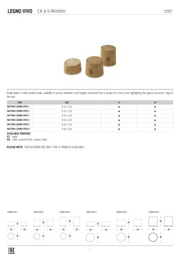 scheda tecnica legno vivo