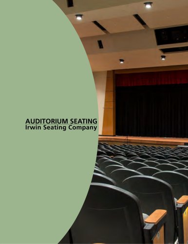 AUDITORIUM SEATING