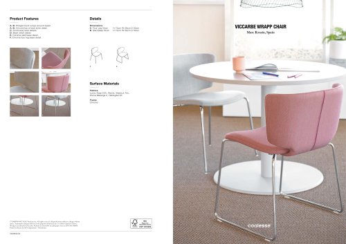 VICCARBE WRAPP CHAIR BROCHURE