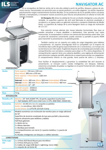 ILS Navigator AC (Catálogo en español)