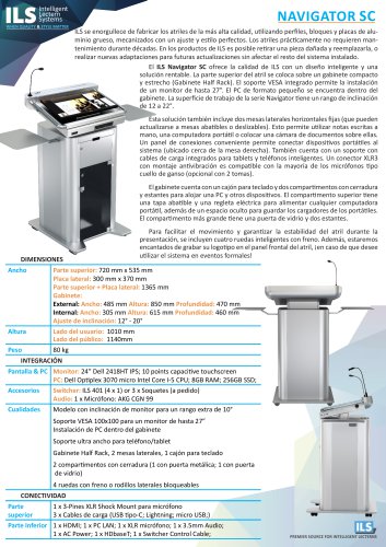 ILS Navigator SC (Catálogo en español)