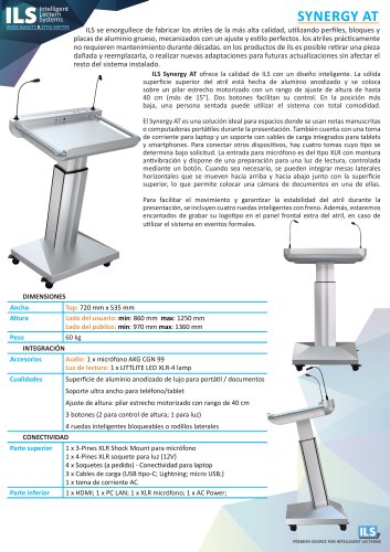 ILS Synergy AT (Catálogo en español)