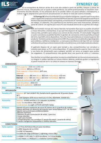 ILS Synergy QC (Catálogo en español)