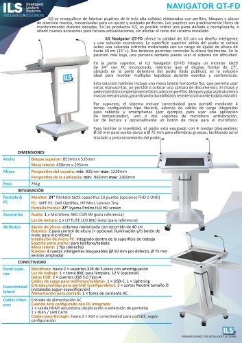 Navigator QT-FD (Folleto ES)