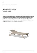 Africa Sun Lounger