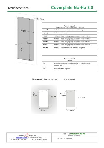 No-Ha Coverplate