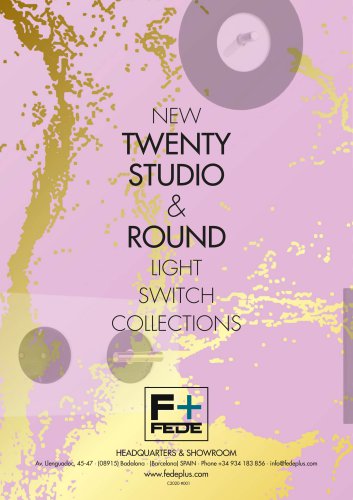 TWENTY, STUDIO & ROUND COLLECTIONS 2020