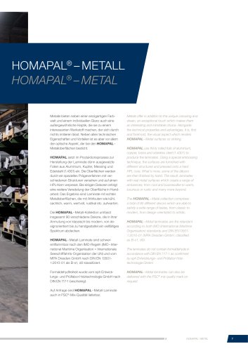 HOMAPAL® – METALL