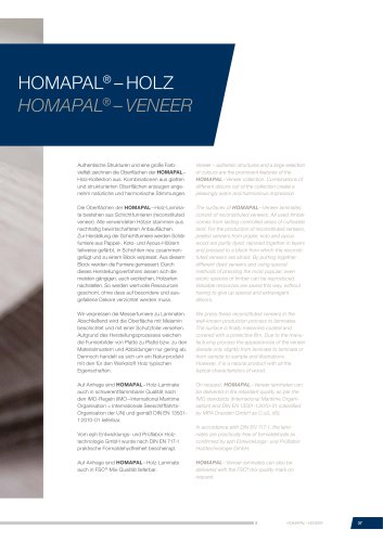 HOMAPAL® – VENEER