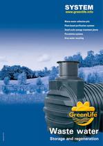 Catalog Wastewater storage and regeneration System