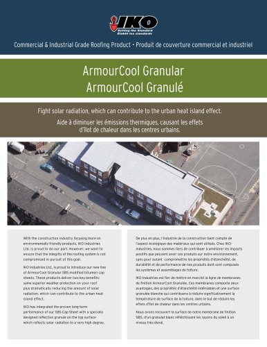 IKO ArmourCool Granular