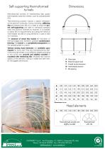 Self-supporting modular domes Tunnels