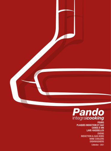 Pando Integral Cooking - ovens, induction and gas hobs, wine cooler, and dishwashers