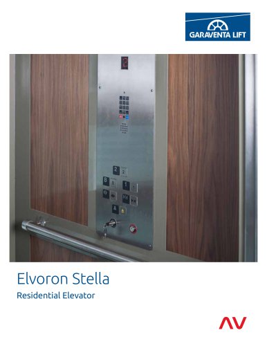 Elvoron Stella Residential Elevator