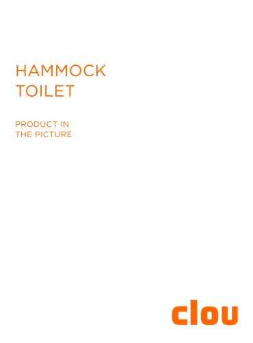 HAMMOCK TOILET