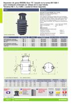 Prospecto "Separadores de grasas según norma europea de KESSEL" - 4