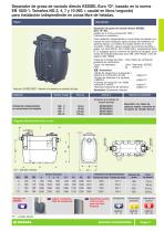 Prospecto "Separadores de grasas según norma europea de KESSEL" - 7