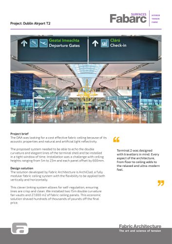 Project: Dublin AIrport T2