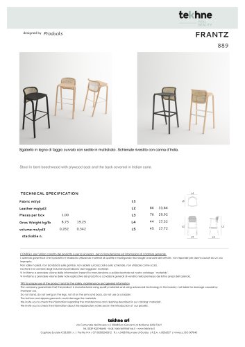 FRANTZ stool 889