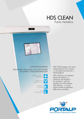 HDS CLEAN Puerta hermética