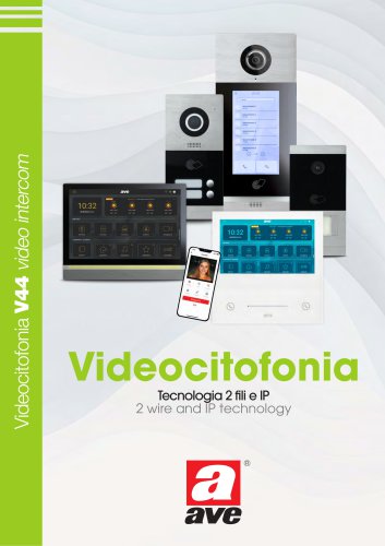 Brochure 2-wire and IP video intercom