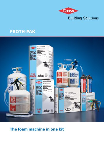 FROTH-PAK The Foam Machine in One Kit