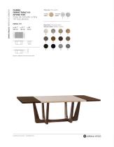 RUMBA DINING TABLE 101 (STONE TOP)