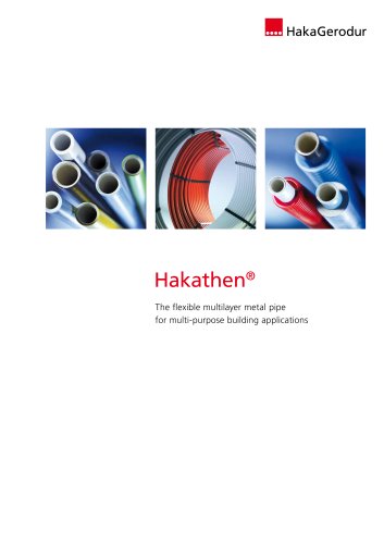 HAKATEN composite plastic metal pipes