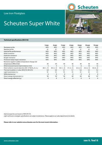 Scheuten Super White