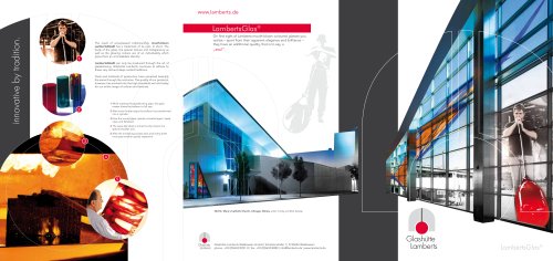 Brochure "architecture"