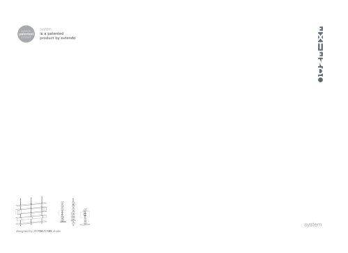 EXTENDO SYSTEM - sistema estanterías salón