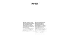 Serie METRIK - 3