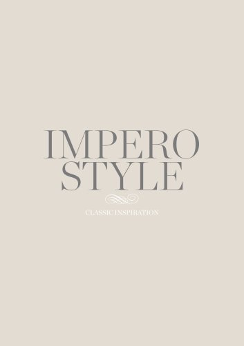 Impero style catalogue