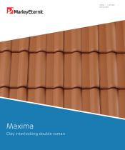 Maxima Clay interlocking double roman