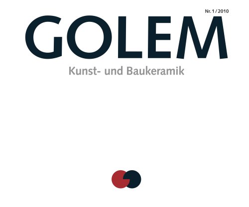 GOLEM Katalog 01/2010