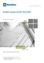 Rockfon®  System VertiQ®  T24 A Wall™