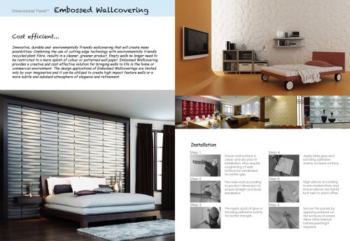 Embossed Wallcovering