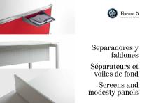 Screens and modesty panels