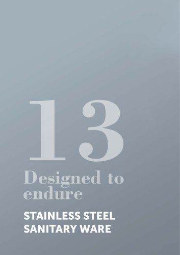 Stainless Steel Sanitary Ware Mediclinics