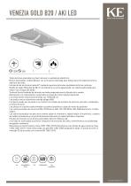 VENEZIA GOLD B20 / AKI LED - 3