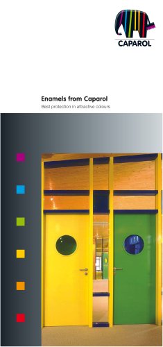 Brochure Enamels from Caparol