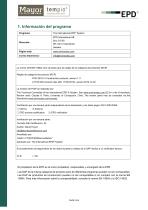 Declaración Ambiental de Producto - 2