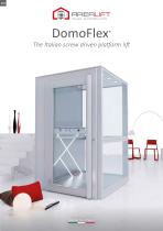 DomoFlex - The Italian screw driven platform lift