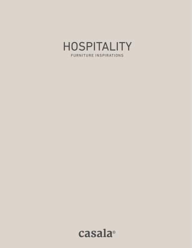 Hospitality brochure