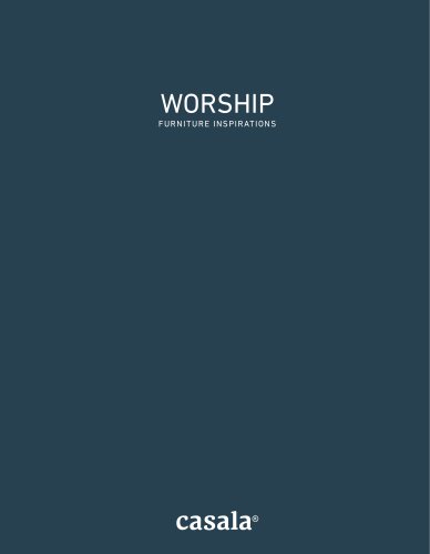 Worship brochure