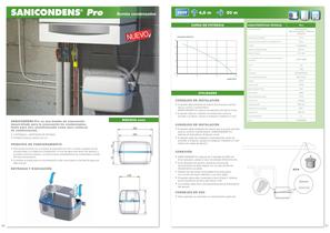 Sanitrit - catálogo técnico - bombas de condensados - 6