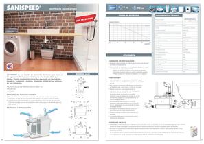 Sanitrit - catálogo técnico - bombas de evacuación - 9