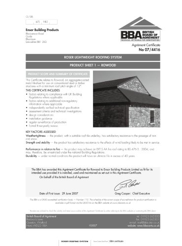 BBA certificate