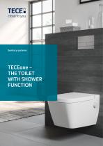 TECEone - the toilet with shower function