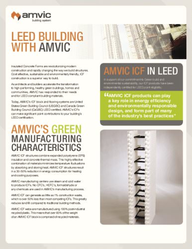  LEED BUILDING WITH AMVIc